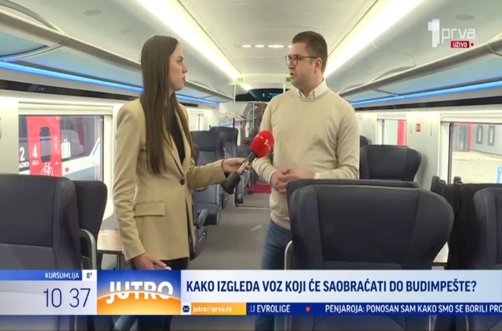 Kako izgleda voz koji će saobraćati do Budimpešte?