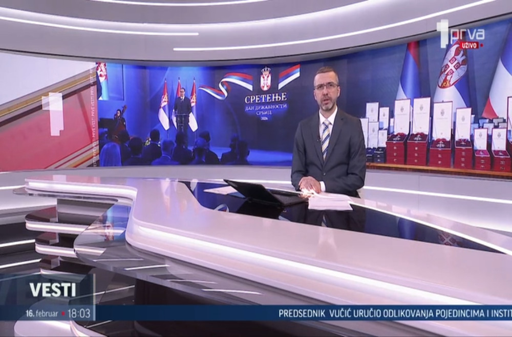 Vesti u 18h - 16.02.2026.