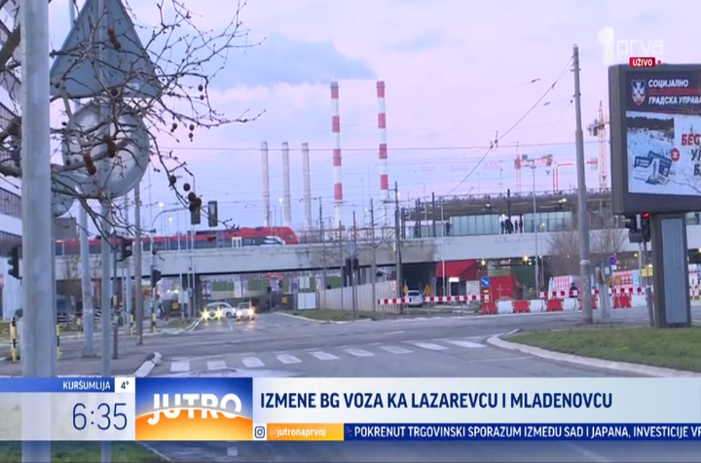 Izmene u saobraćaju BG voza