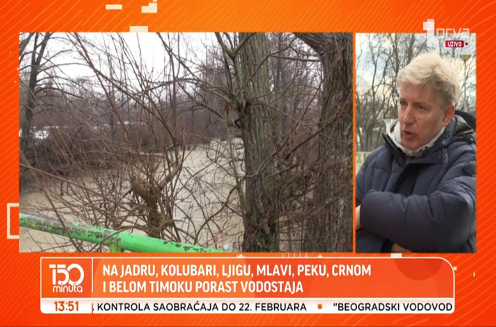 RHMZ izdao upozorenje za sedam reka