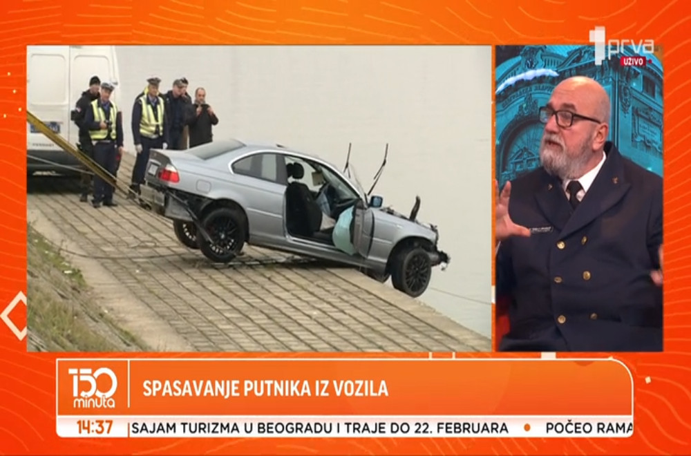 Šta učesnik nezgode može da uradi u trenutku sletanja automobila u vodu?