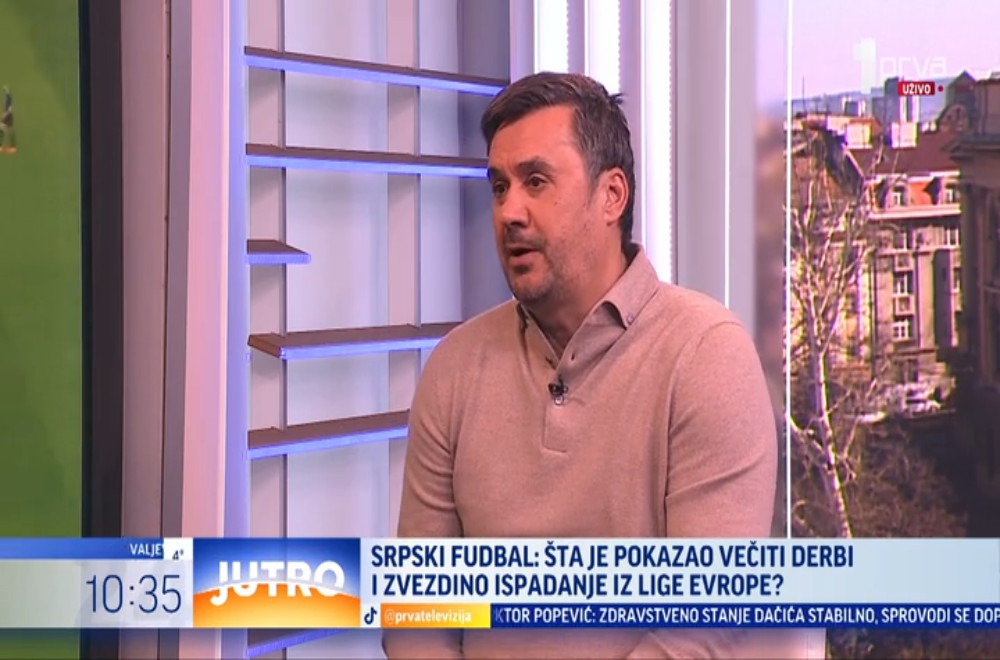 O srpskom fudbalu ovog jutra razgovaramo sa Radetom Bogdanovićem