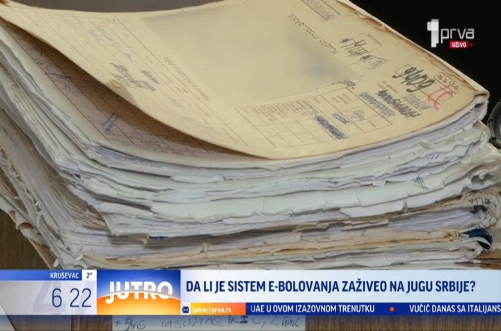 Da li je primenom e-bolovanja administracija pojednostavljena?