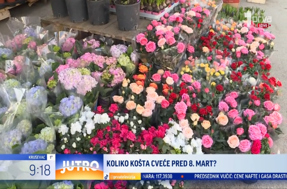 Koliko para treba izdvojiti za buket cveća?