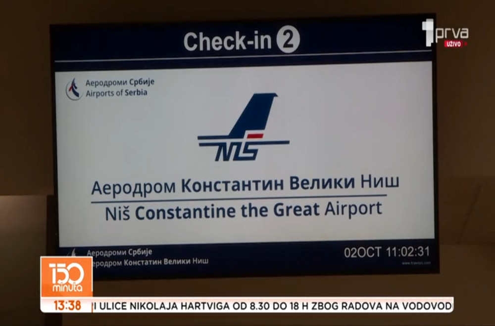 Uvode se nove avio linije na niškom aerodromu