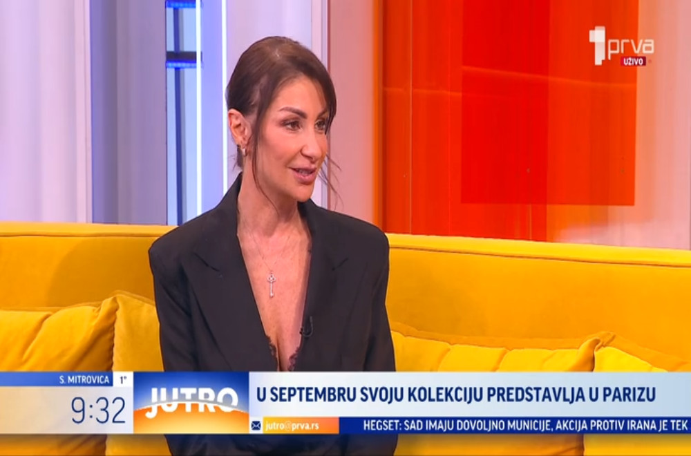 Gošća “Jutra” je modna kreatorka Suzana Perić