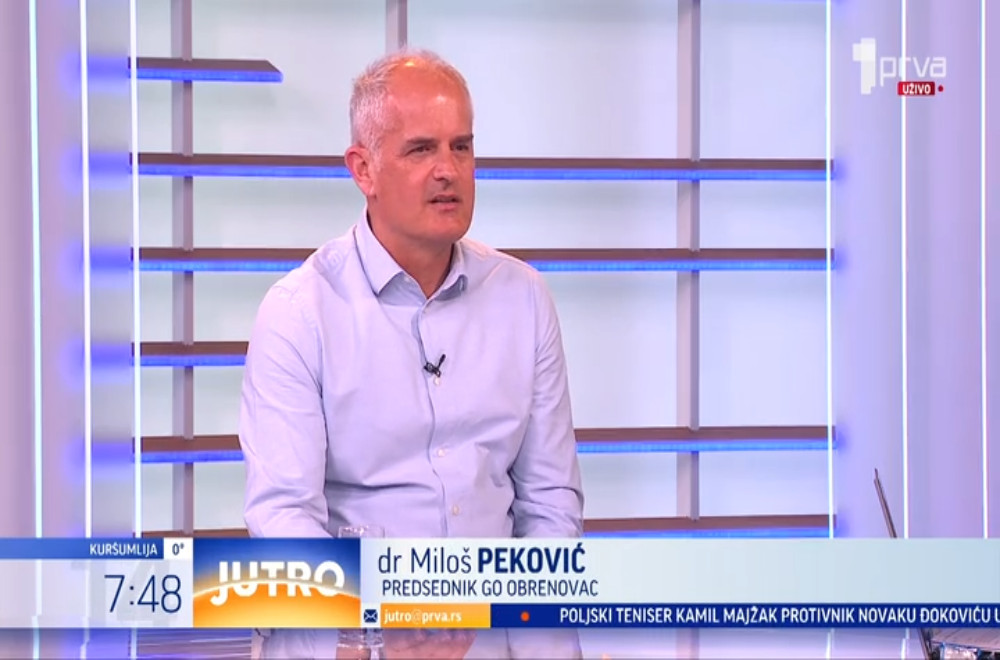 Predsednik GO Obrenovac, dr Miloš Peković o projektima koji menjaju lice Obranovca