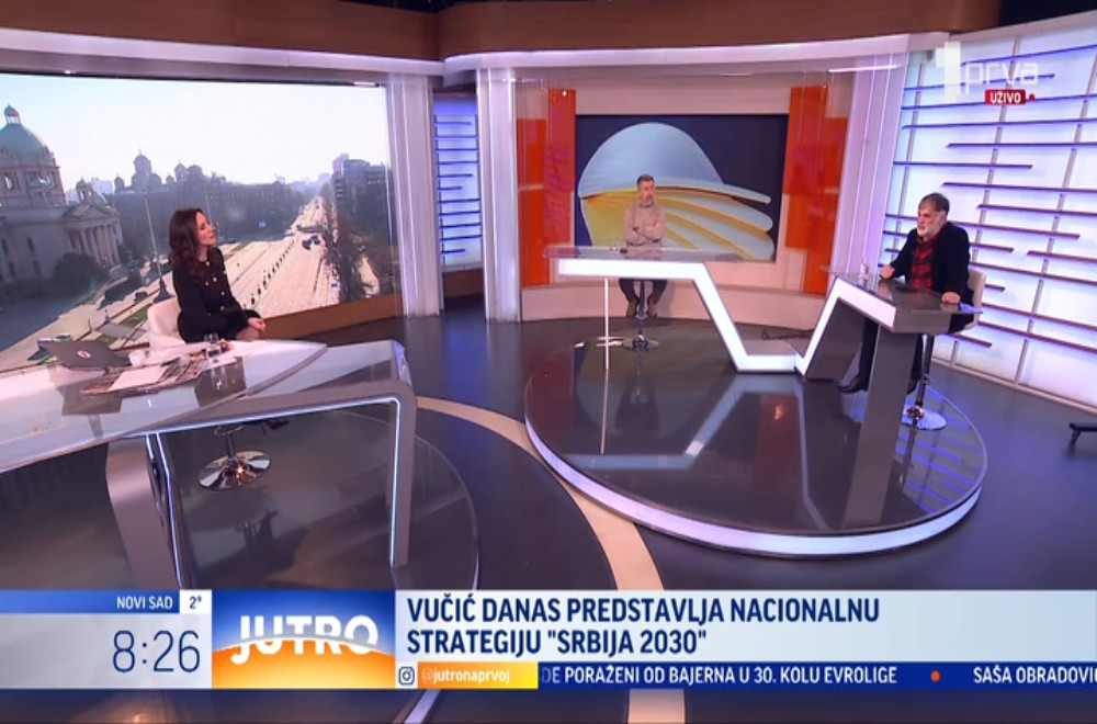 Prelistavanje štampe sa Branislavom Lečićem i Duškom Vukajlovićem