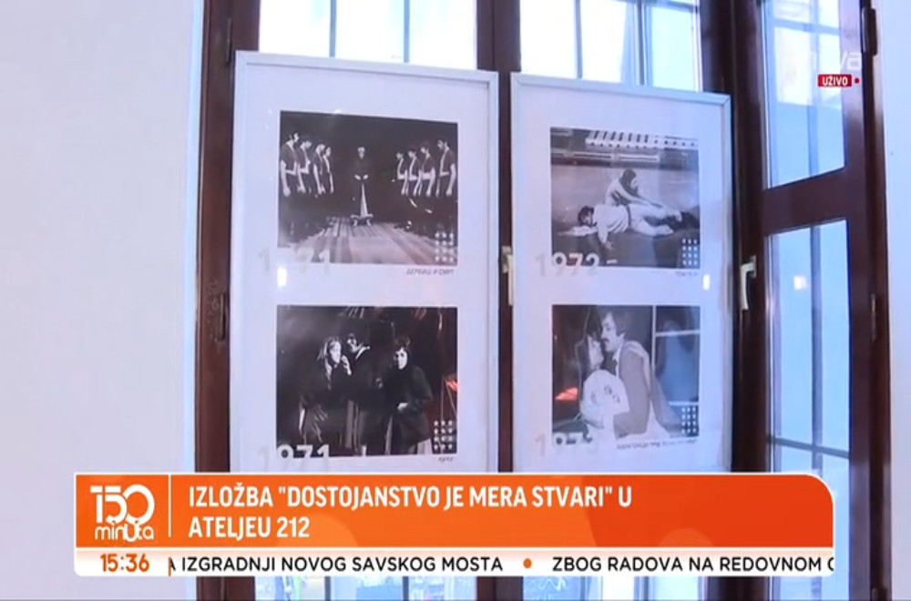 Izložba fotografija povodom 10. godina od smrti glumca Dragana Nikolića