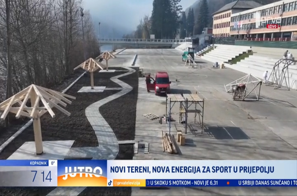 Rekonstrukcija sportskih terena „Orsi“ u Prijepolju