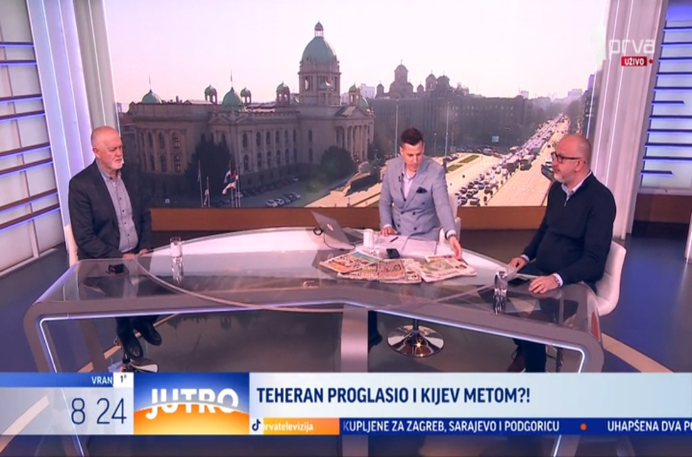 Prelistavanje štampe sa Vinkom Pandurevićem i Milošem Garićem