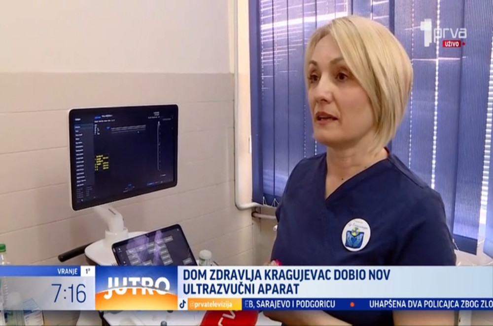 U kragujevački dom zdravlja stigla je nova oprema