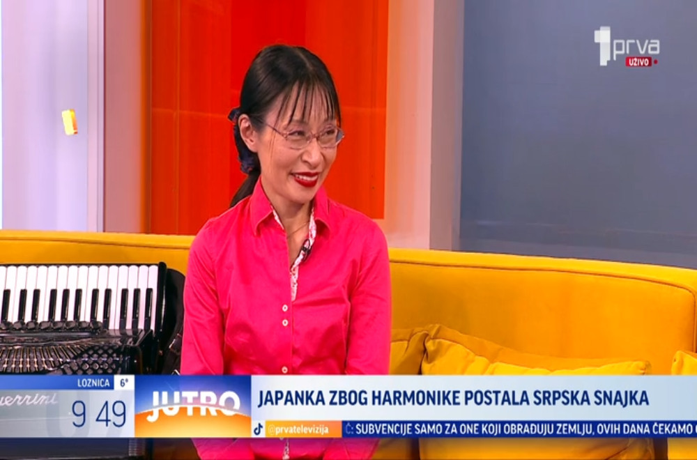 Došla je iz Japana u Srbiju da bi naučila da svira harmoniku - taj put joj je promenio život!
