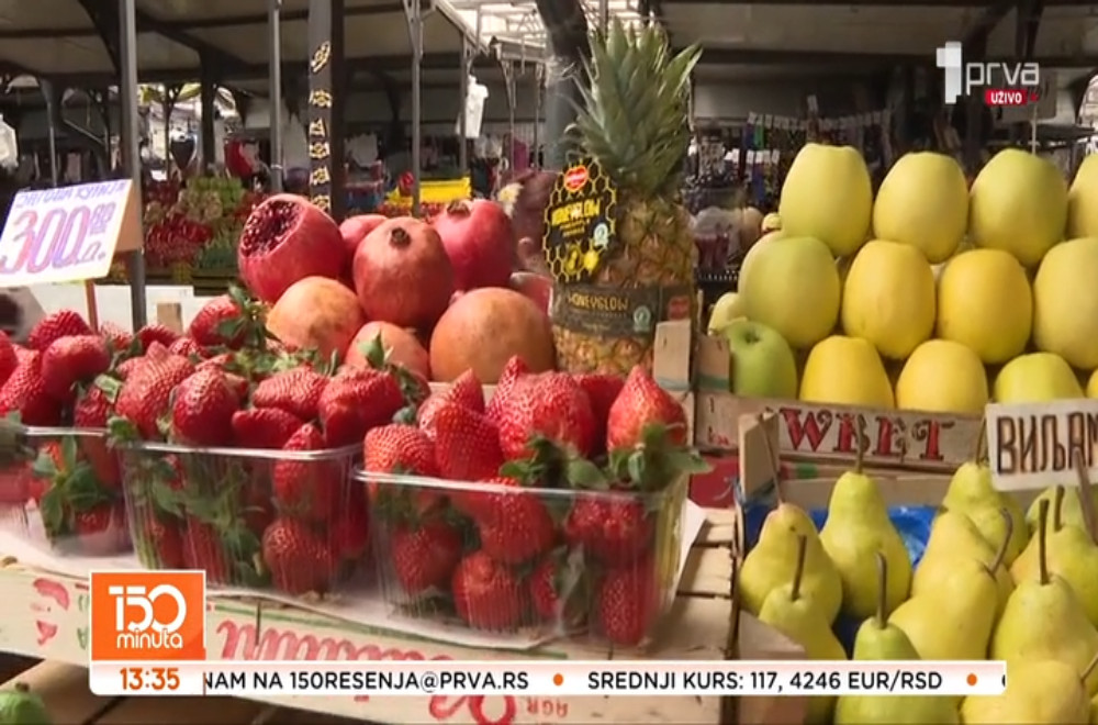 Koliko koštaju prve jagode?