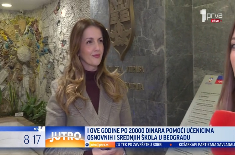 Grad Beograd će i ove godine svim učenicima osnovnih i srednjih škola dodeliti po 20.000 dinara pomoći