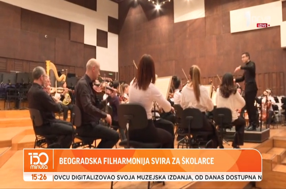 Beogradska filharmonija priredila je još jedan serijal koncerata za najmlađe