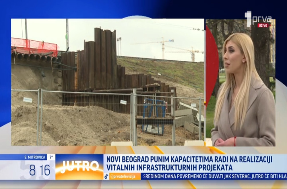 Koji su sve aktuelni radovi na Novom Beogradu?