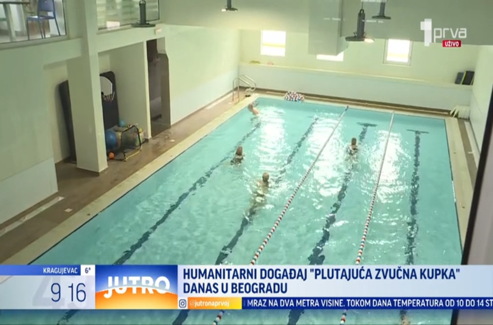 "Plutajuća zvučna kupka"