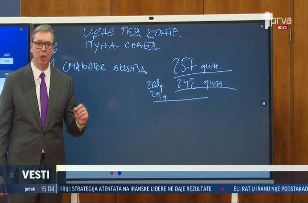 Vesti u 15h - 19.03.2026.