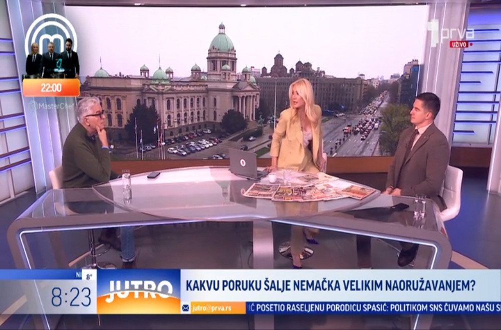 Prelistavanje štampe sa Nebojšom Krstićem i Bojanom Borovčaninom