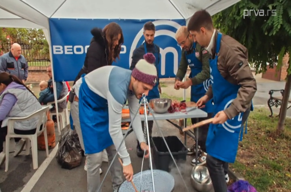 Takmičari „MasterChef Srbija“ na gulašijadi