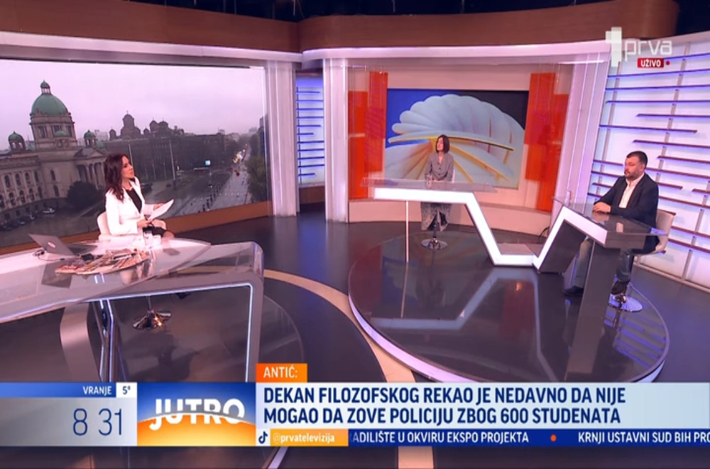 Prelistavanje štampe sa Ljiljanom Smajlović i Čedomirom Antićem