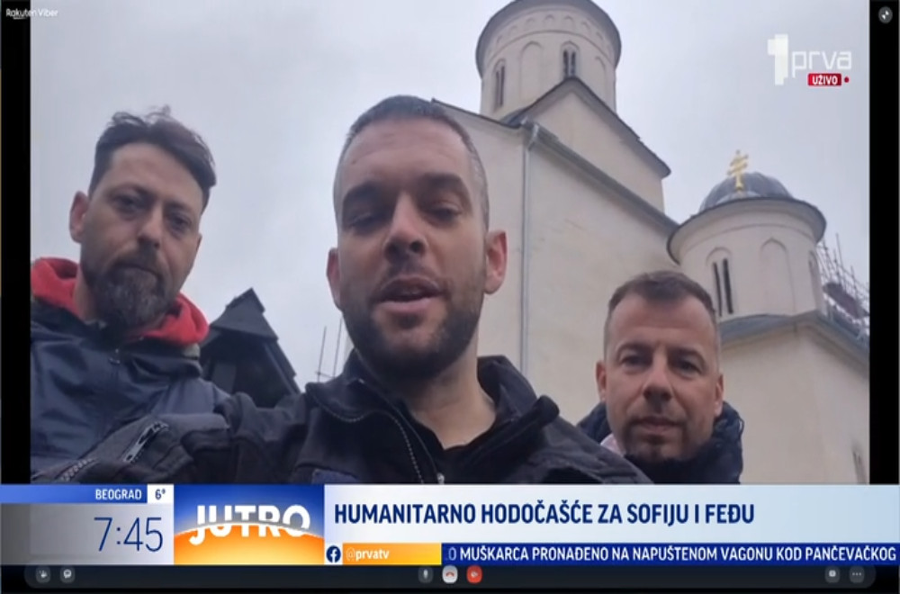 Humanitarno hodočašće od Beograda do Ostroga