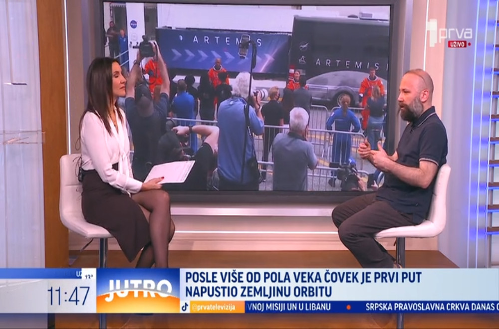 Posle više od pola veka ljudi napustili Zemljinu orbitu na putu ka Mesecu