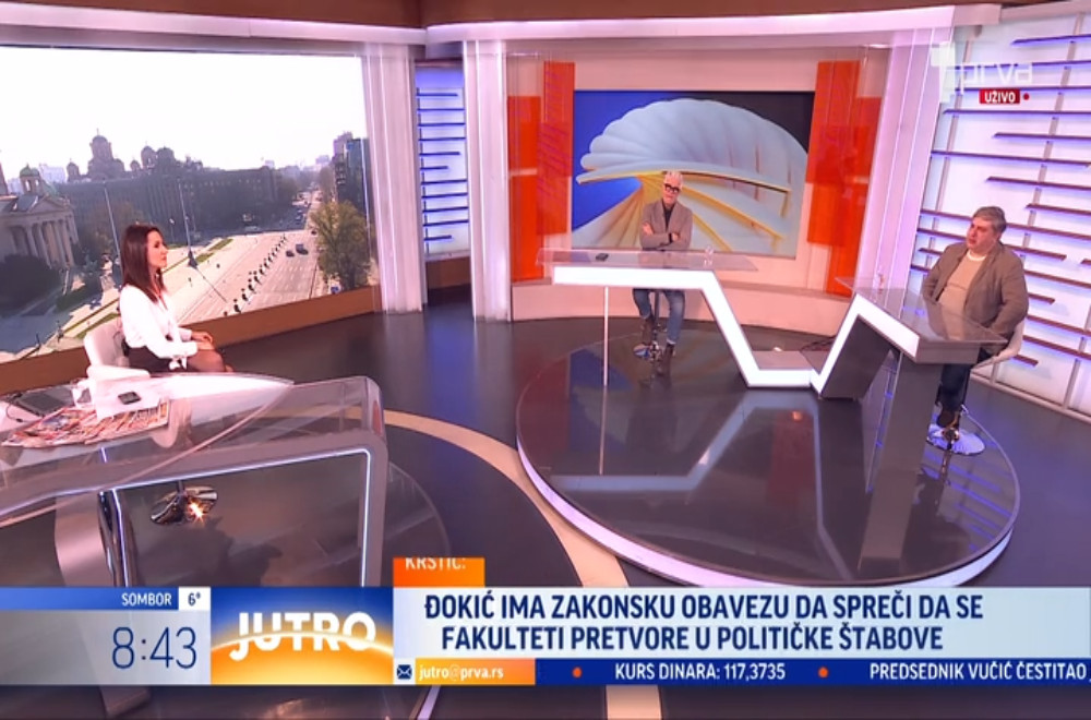 Prelistavanje štampe sa Nebojšom Krstićem i Nikolom Tomićem