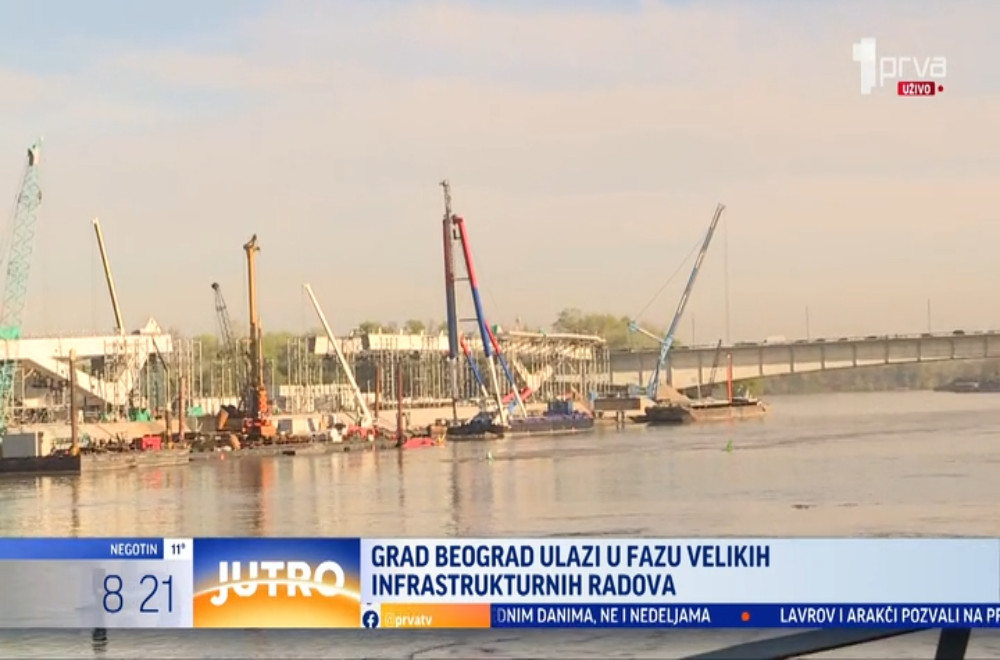Beograd ulazi u novu fazu velikih infrastrukturnih radova