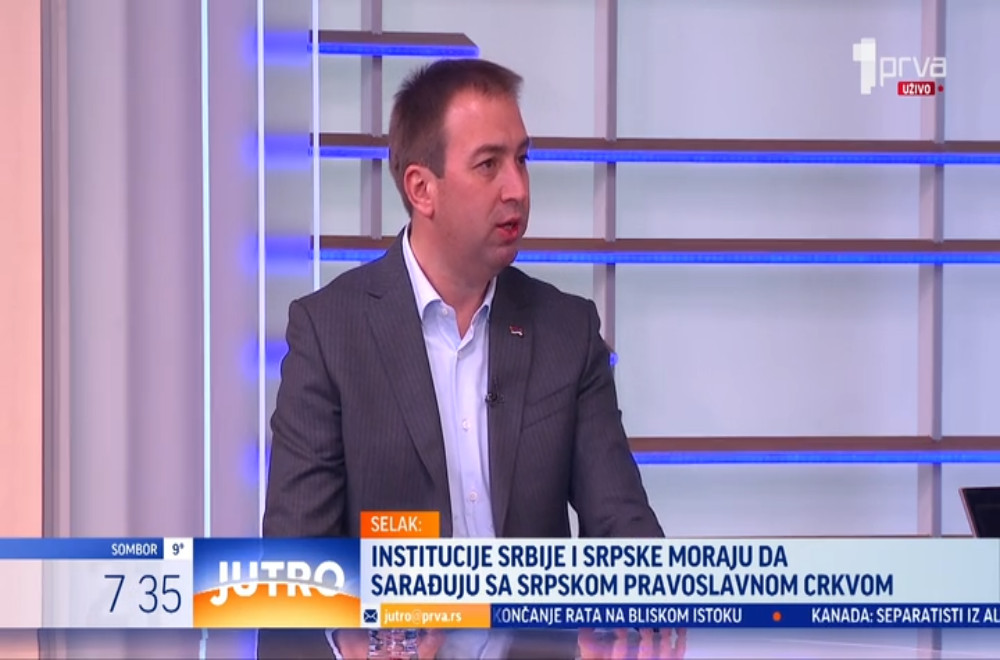 Gost „Jutra“ ministar pravde u Vladi Republike Srpske, Goran Selak