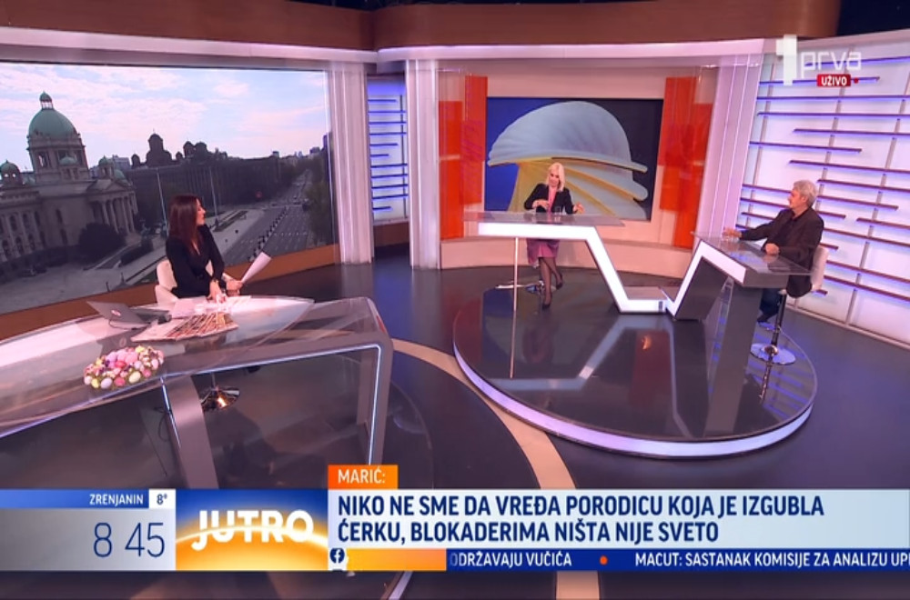 Prelistavanje štampe sa Zoranom Mihajlović i Milomirom Marićem