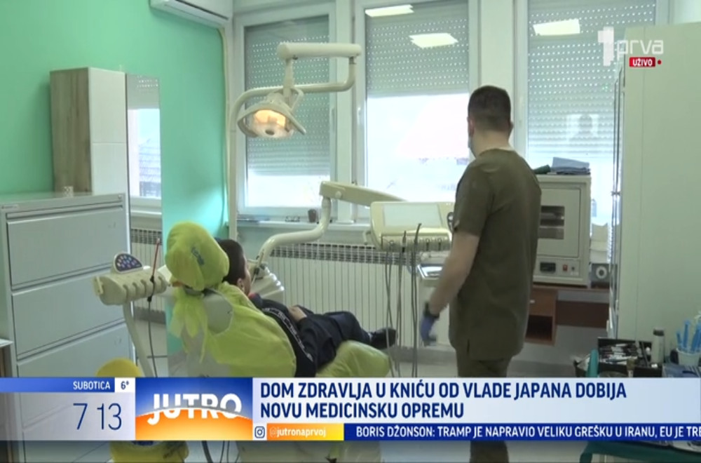 Knićanski Dom zdravlja od Vlade Japana dobija novu medicinsku opremu