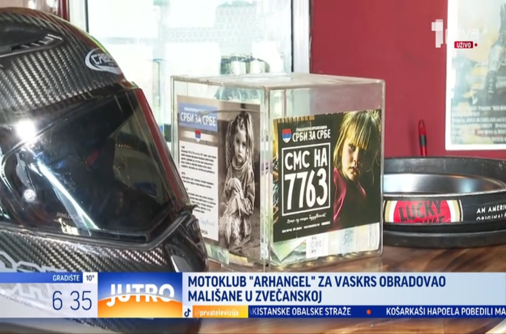 Motoklub "Arhangel" i ovog Vaskrsa nastavio je svoju humanitarnu misiju