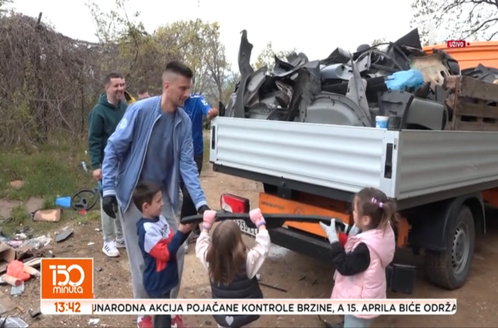 Akcija čišćenja divlje deponije