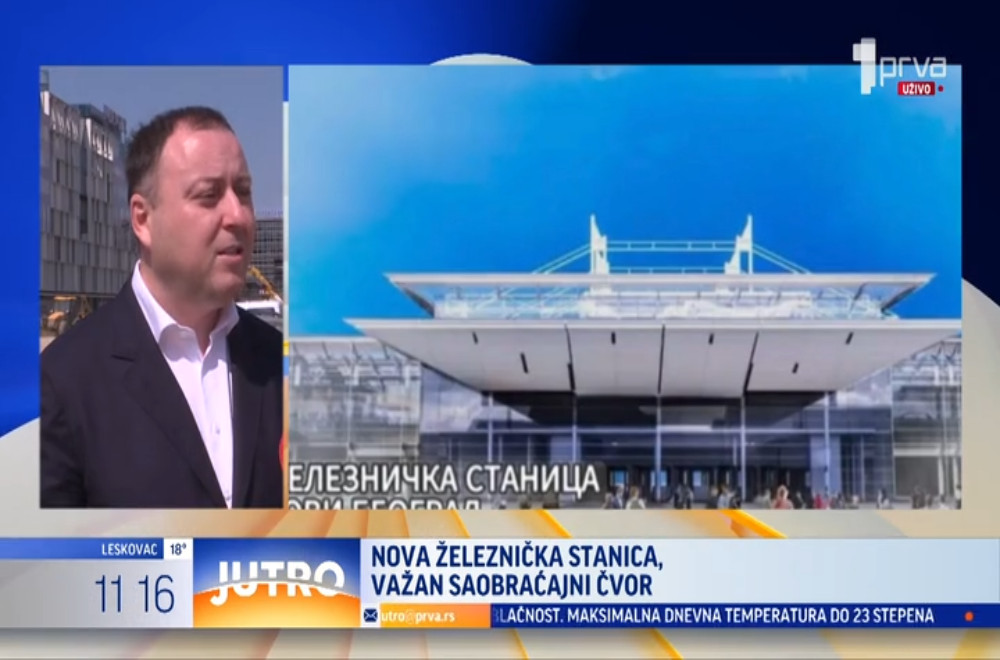 Nova želznička stanica, važan saobraćajni čvor