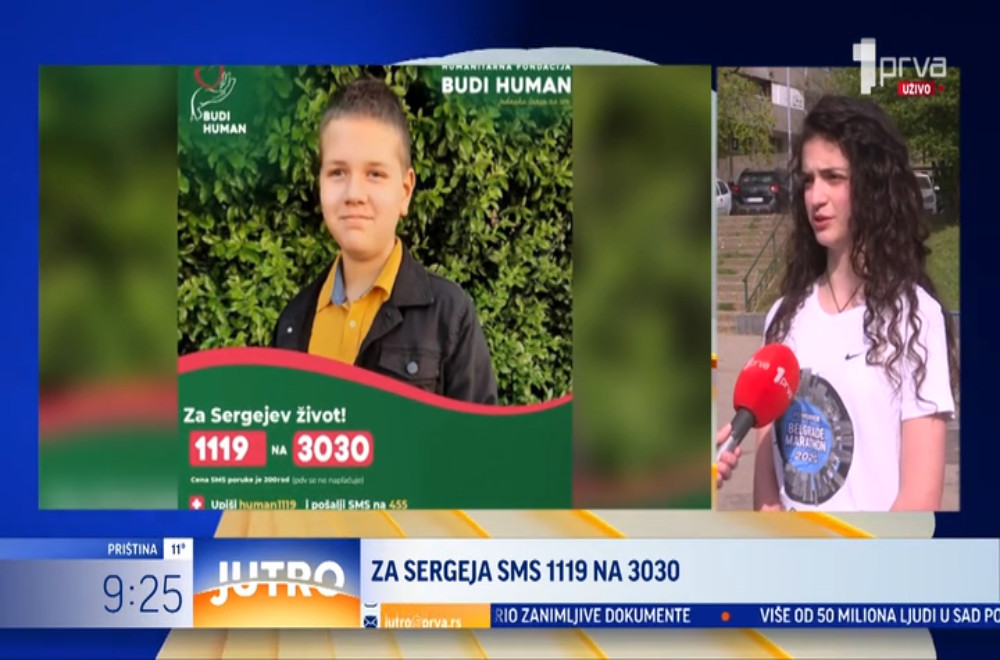 U okviru Beogradskog maratona, jedna trka ima i humanitarni karakter