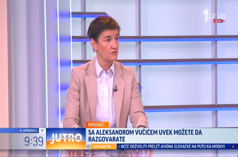 Gost Jutra je predsednica Narodne skupštine Ana Brnabić