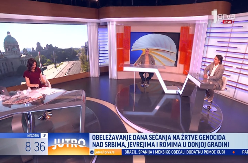 Prelistavanje štampe sa Nikolom Tomićem i Filipom Rodićem