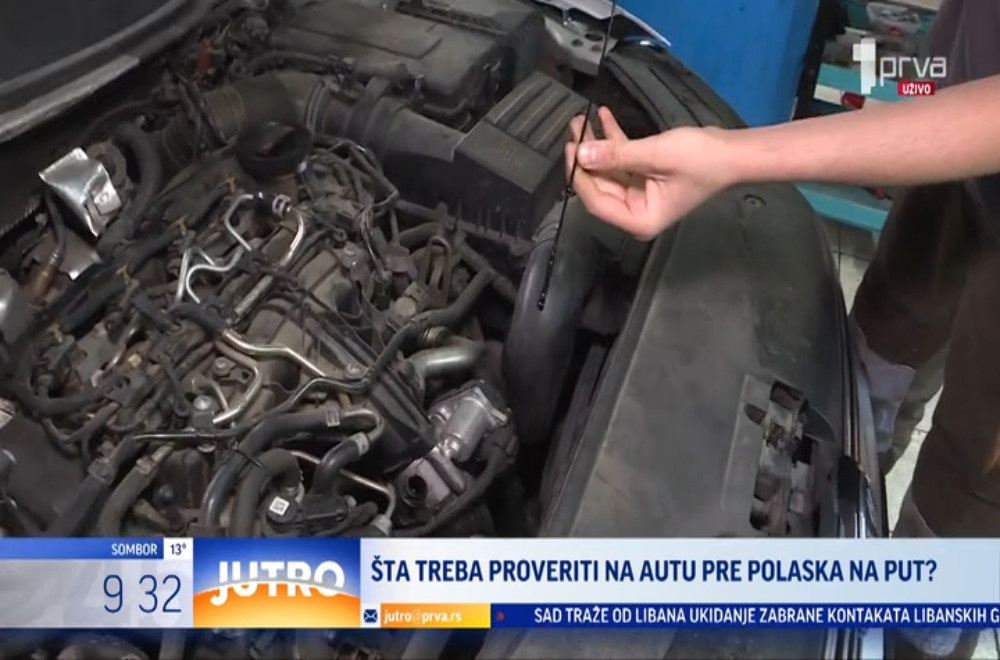 Šta treba proveriti na autu pre polaska na put?