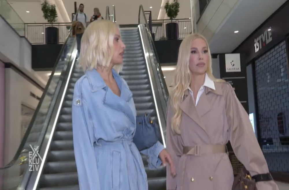 Sestre Bekvalac u šopingu