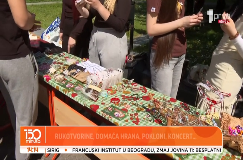 Humanitarni bazar u srednjoj tehničkoj PTT školi