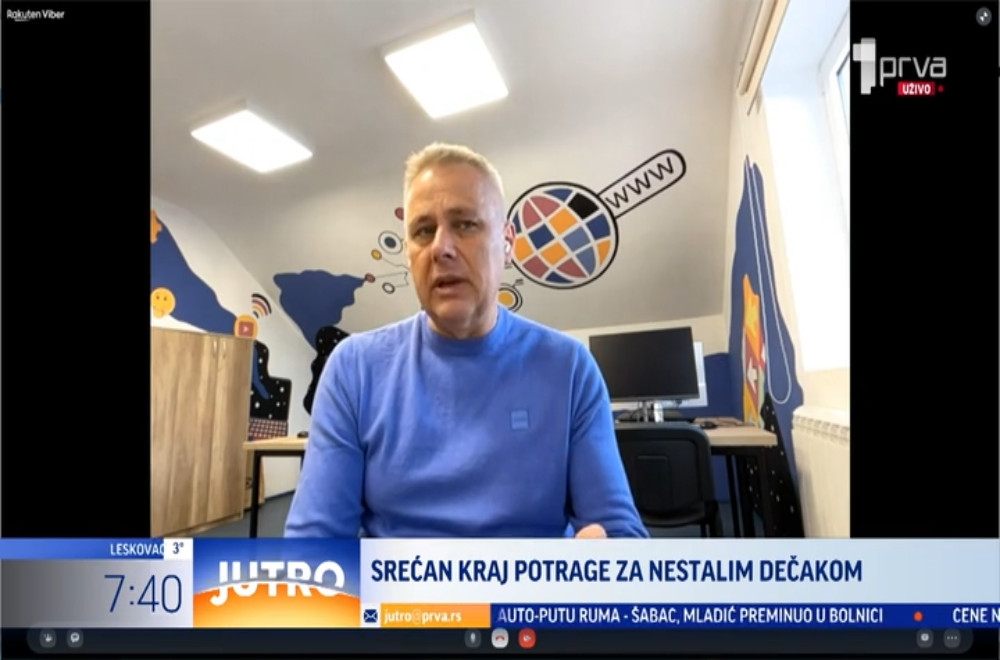 Igor Jurić o potrazi za dečakom sa srećnim krajem