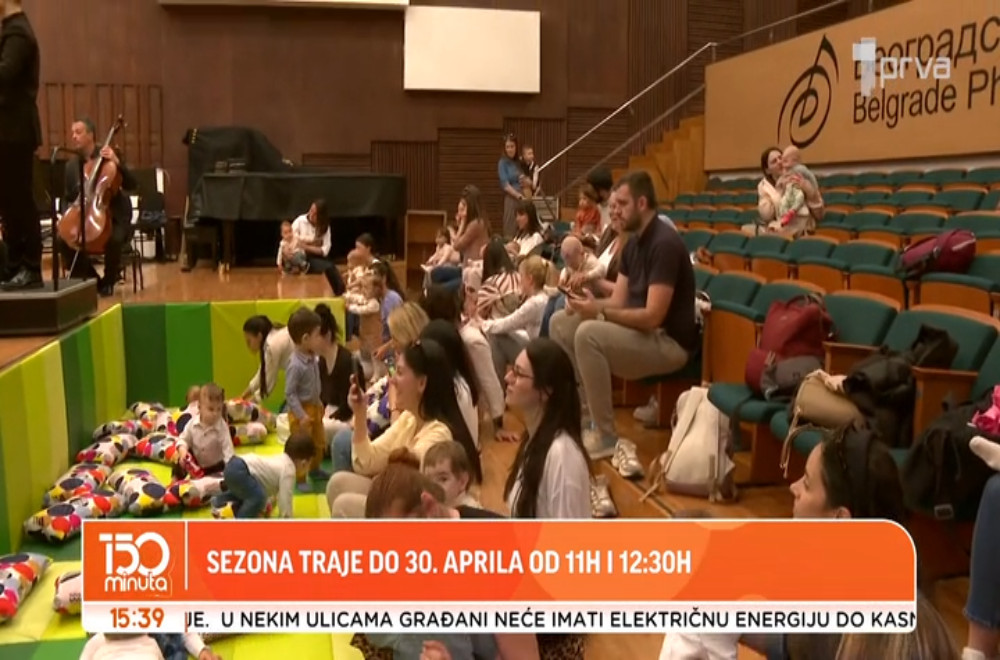 Poslednji Koncert za bebe u ovoj sezoni