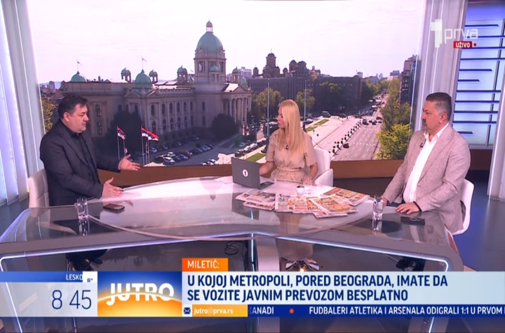 Prelistavanje štampe sa Dejanom Miletićem i Sašom Milovanovićem