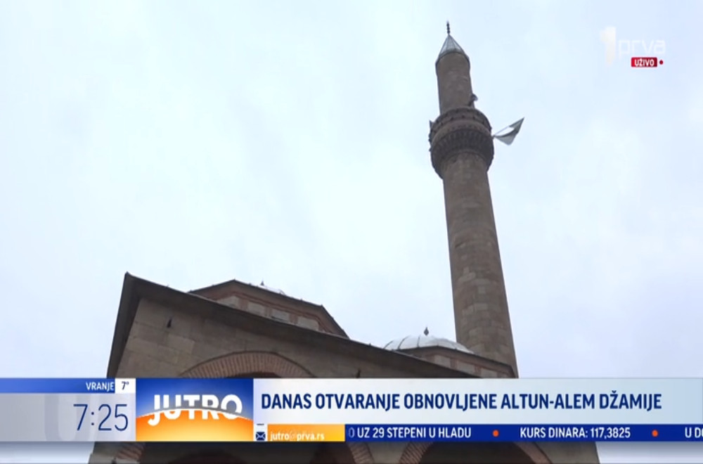 Otvaranje Altun-alem džamije
