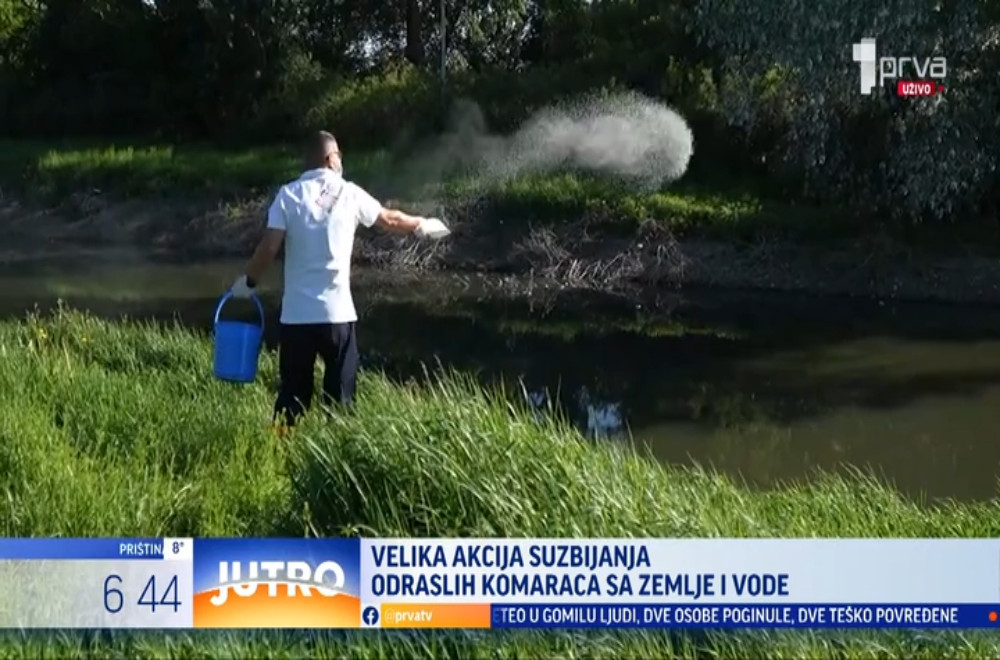 Velika akcija suzbijanja komaraca na teritoriji Beograda