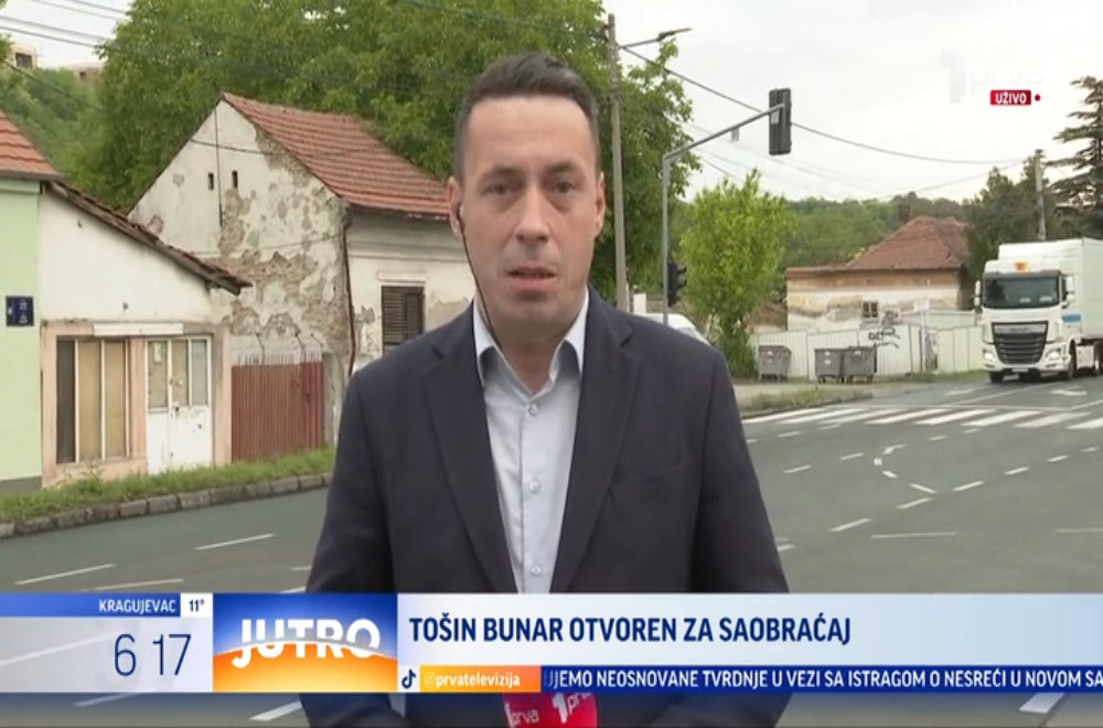 Ulica Tošin bunar otvorena je za saobraćaj