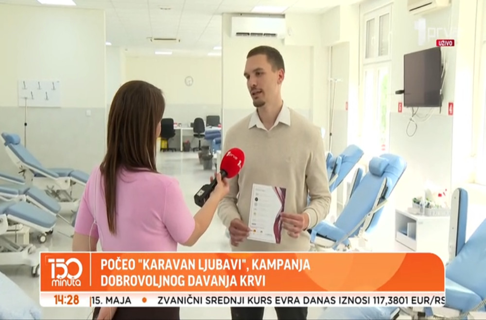 Prolećna kampanja dobrovoljnog davanja krvi