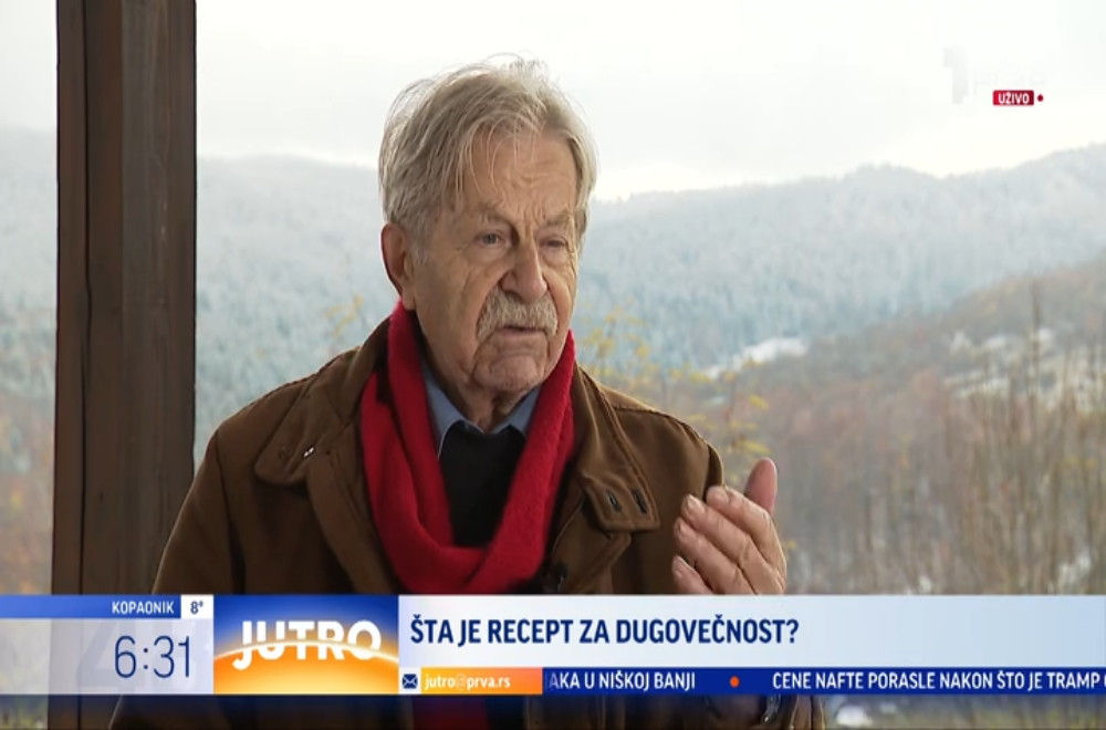 Šta je recept za dugovečnost? Red pršute, red slanine. Šolja čaja od kore divlje kruške...